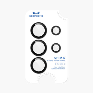 KeepPhone OPTIX-5 Camera Lens Protector for Samsung Galaxy S26 Ultra with AR Coating and Full-Cover Protection