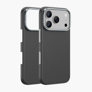 Sweden Aramid Fiber Magnetic Case for iPhone 17 Series - Slim Carbon Fiber Design with Camera Protection