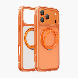 Magnetic Shockproof Case with Ring Stand for iPhone 17 Pro/Pro Max