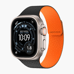 Lycucci Leather-Feel Watch Band For Apple Watch