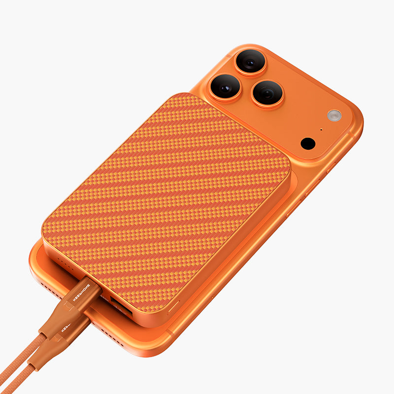 Aramid Fiber Magnetic Wireless Power Bank