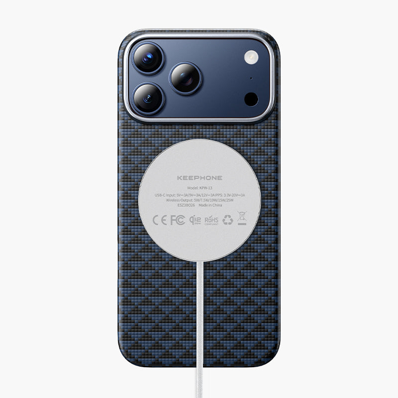 Aramid Fiber Magnetic Case for iPhone 17 Series
