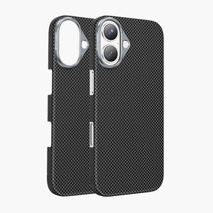 Norra Aramid Fiber Magnetic Case for iPhone 17 Series - Slim Carbon Fiber Design with Camera Protection