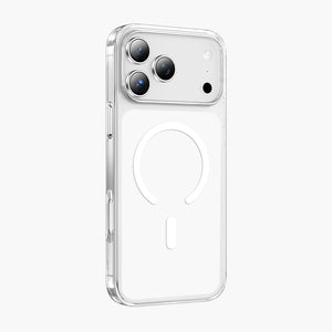 Clear Glaze Anti-Yellowing Magnetic Case with MagSafe for iPhone 17 Series