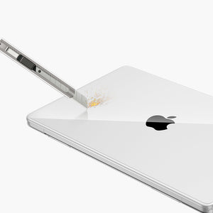 Vocoo Crystal Clear Protective Case for MacBook with Scratch-Resistant Design and Precise Cutouts