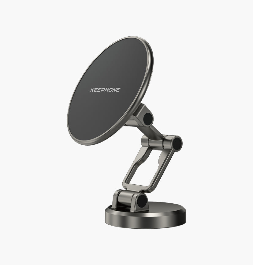 Maghold Magnetic Desktop Stand with 360° Rotation & Adjustable Height for Phones and Tablets
