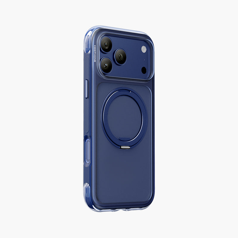 Magnetic Shockproof Case with Ring Stand for iPhone 17 Pro/Pro Max