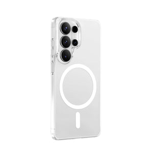 X-Crystal Ultra-Slim Clear Magnetic Case for Samsung Galaxy S26 Series with MagSafe Compatibility