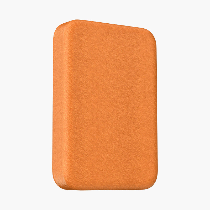 Peekaboo Eco-Leather Magnetic Power Bank with Semi-Solid Battery
