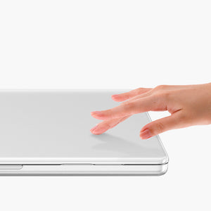 Vocoo Smoky Clear Protective Case for MacBook - Slim Fit Hard Shell Cover with Smooth Finish