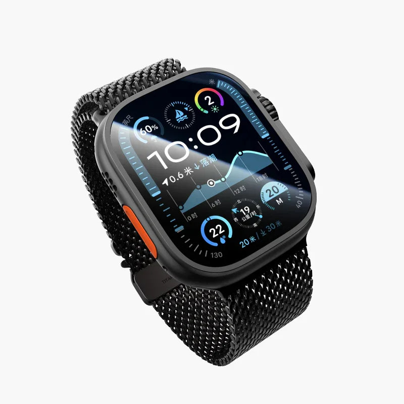 3D Nanoflex Screen Protector for Apple Watch - Clear, Durable Protection with Easy Installation