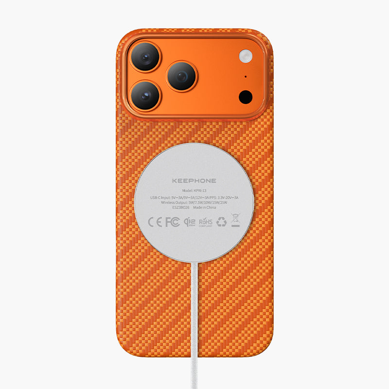 Aramid Fiber Magnetic Case for iPhone 17 Series