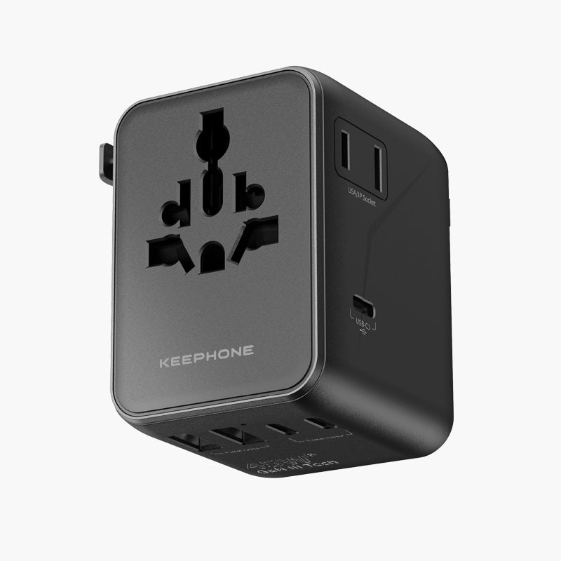 Marco All-in-One Travel Adapter with Fast Charging (45W / 70W, Worldwide Plug)