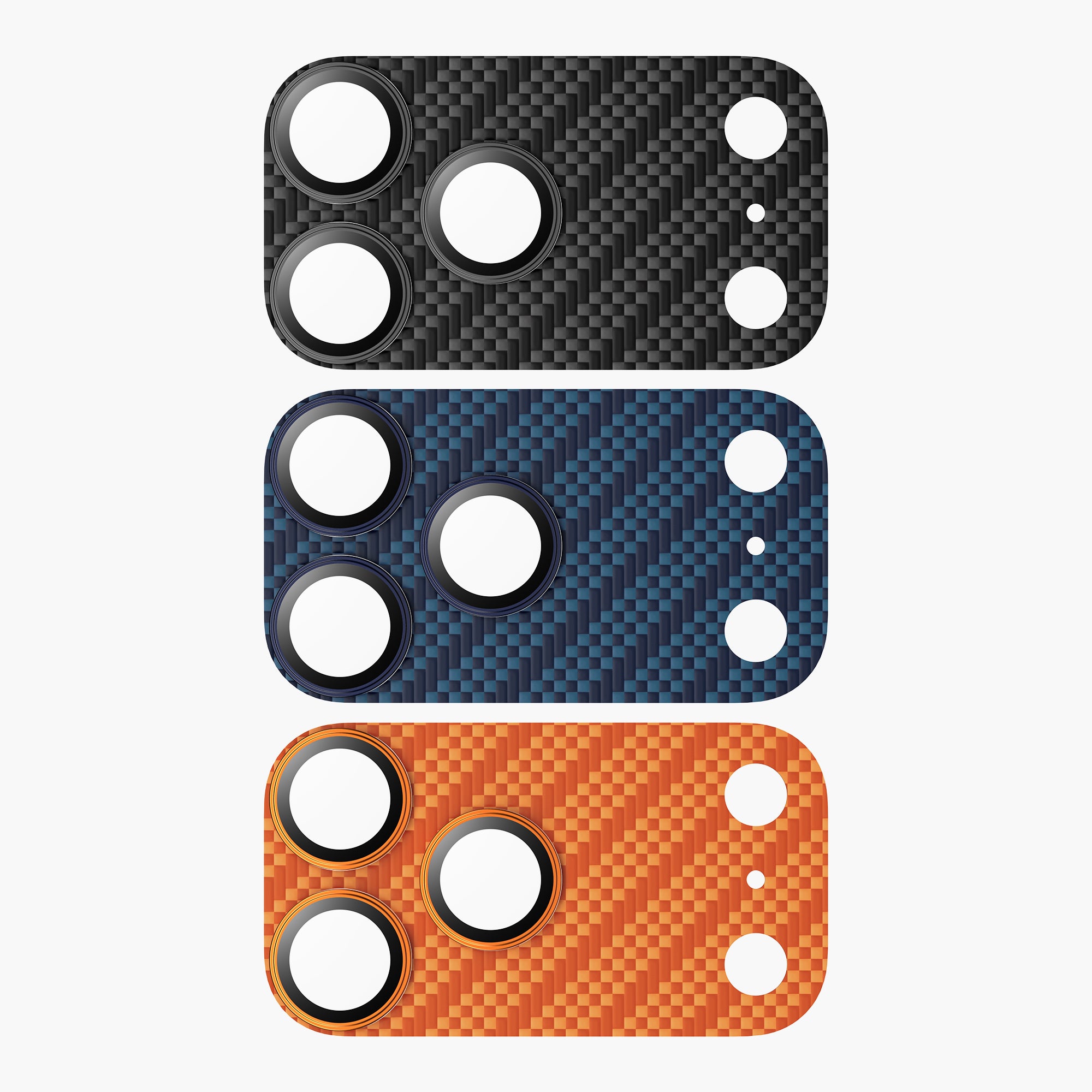 Aramid Fiber Lens Camera Protector for iPhone 17 Pro / Pro Max