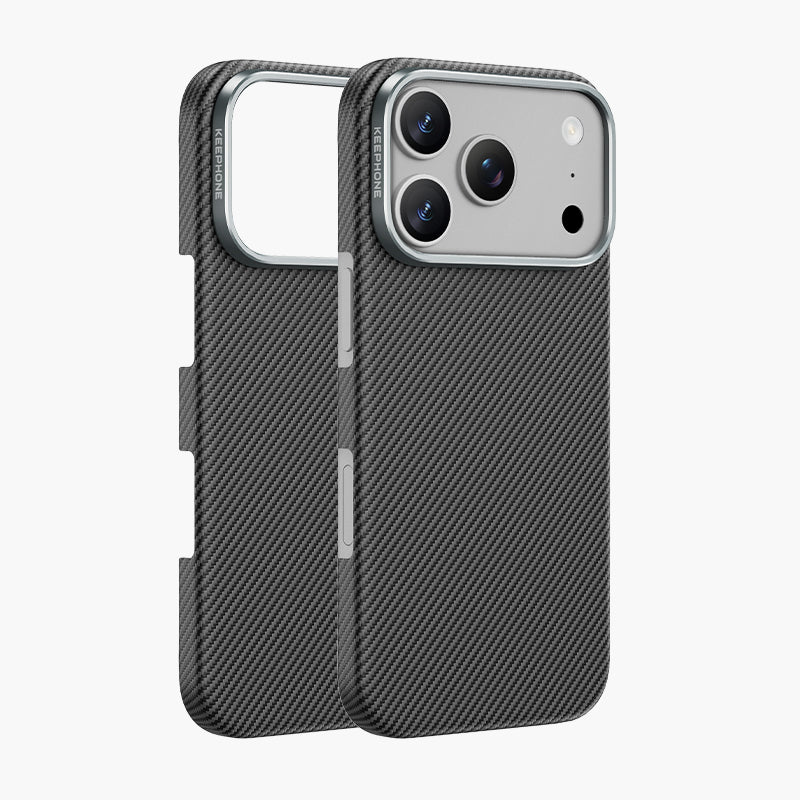 Sweden Aramid Fiber Magnetic Case for iPhone 17 Series - Slim Carbon Fiber Design with Camera Protection