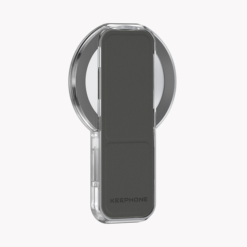 MagBand Magnetic Grip Strap with Foldable Stand for Secure Phone Handling