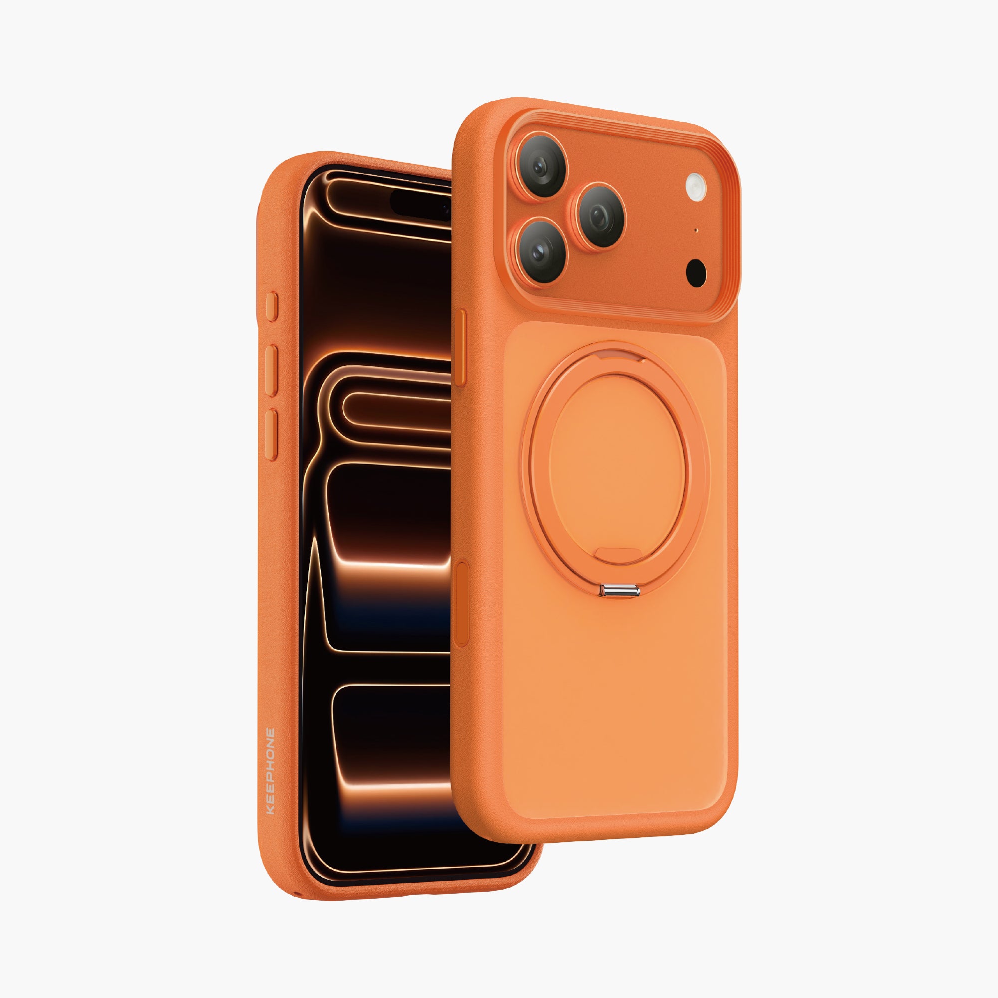 Omega Magnetic Shockproof Case with Ring Stand for iPhone 17 Series