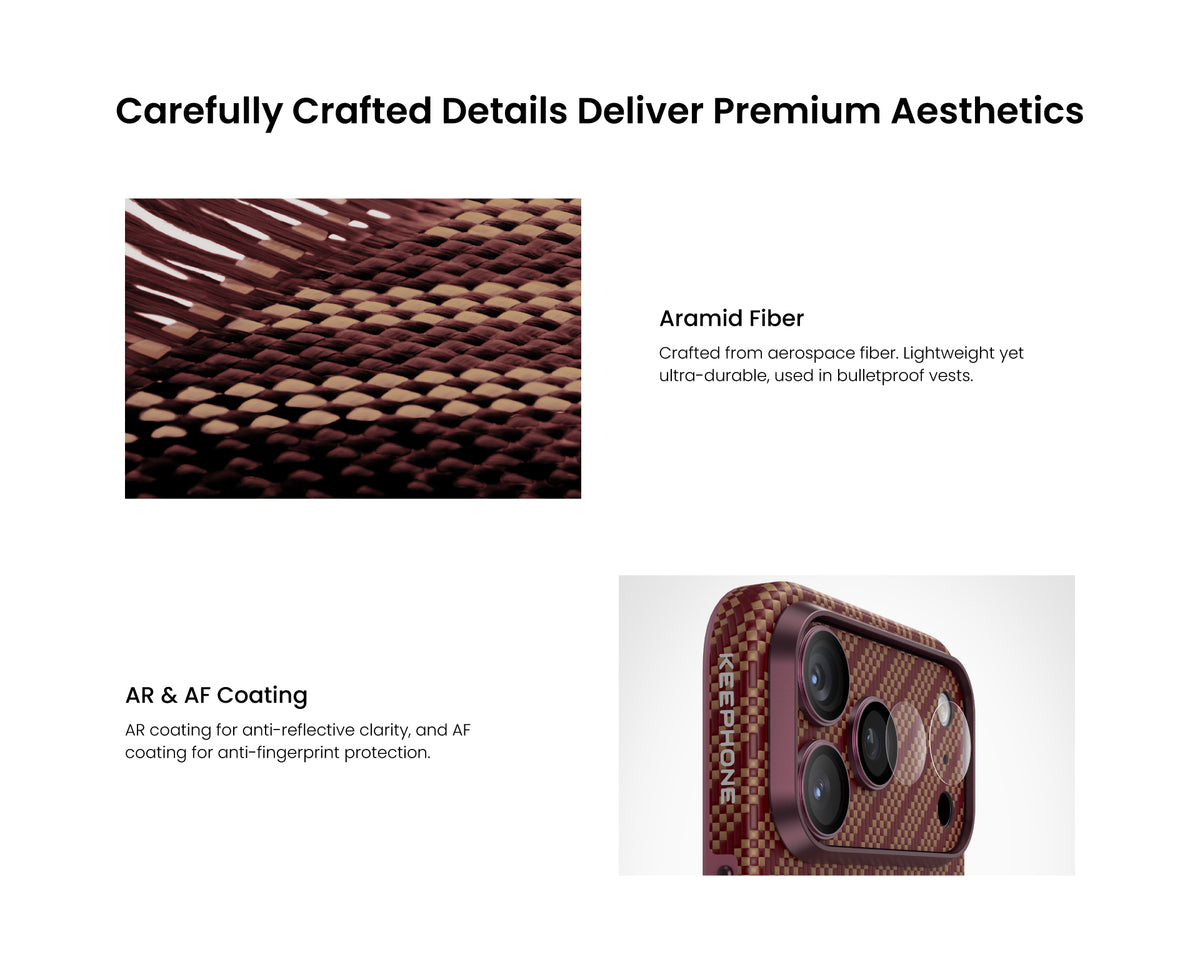 Robin Aramid Fiber Camera Lens Protector - Detail Image 9