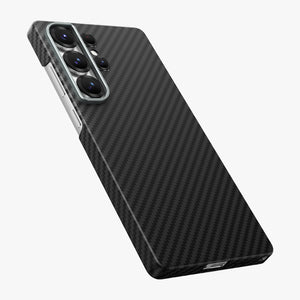 Diago Aramid Fiber Magnetic Case for Samsung Galaxy S26 Series - Sleek Carbon Fiber Design with Camera Protection