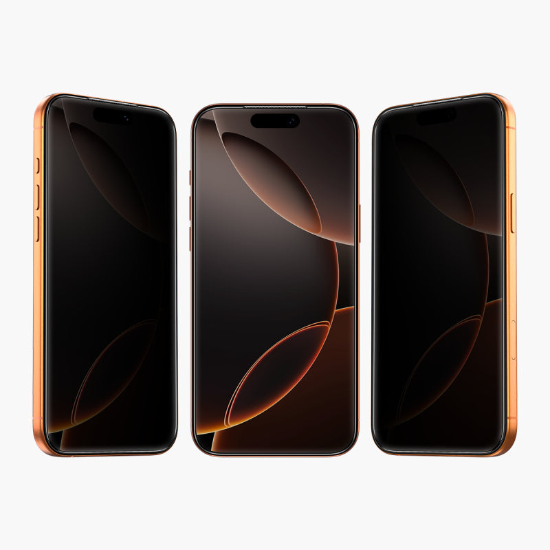 Privacy 360° Glass Screen Protector for iPhone 17 Series - Full Coverage, Anti-Spy, Tempered Glass Protection