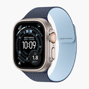 Lycucci Leather-Feel Watch Band For Apple Watch