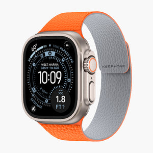 Lycucci Leather-Feel Watch Band For Apple Watch