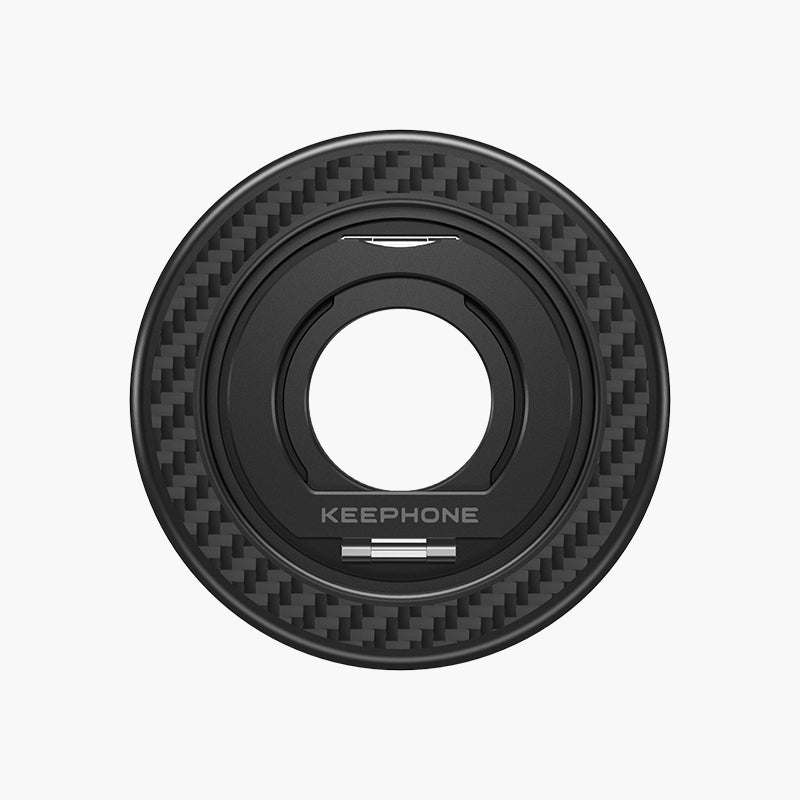 Aramid Fiber Dual-Fold Magneitc 360° Ring Stand Rotation & Foldable Grip