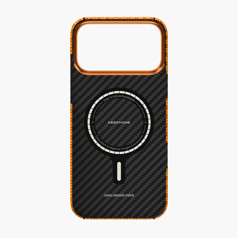 Aramid Fiber Magnetic Case for iPhone 17 Series